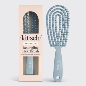 Haze Blue Detangling Flexi Brush